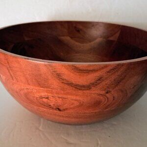 Large Hearth & Hand Magnolia Wood Salad Bowl Made In India 12"